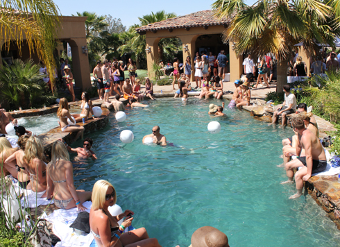 Poolside